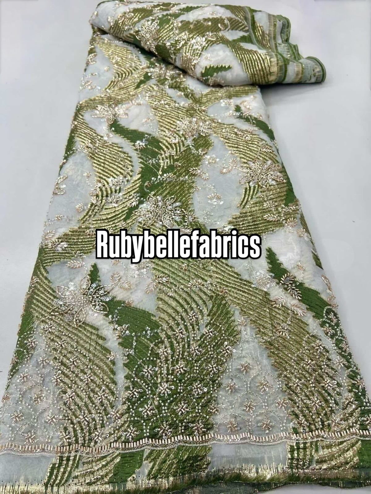 Ohan Quality Embellished Jacquard Brocade Fabric