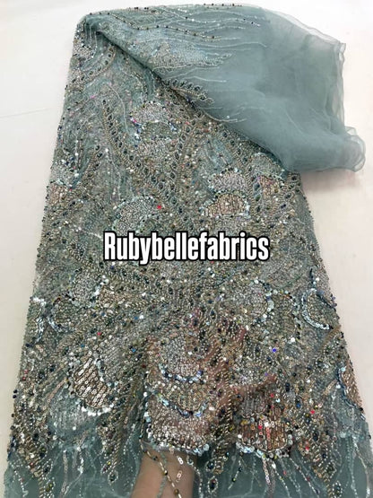 Rituon Quality Beaded Fabric