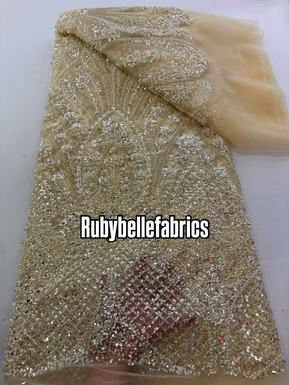 Ranola Beaded Sequin Fabric