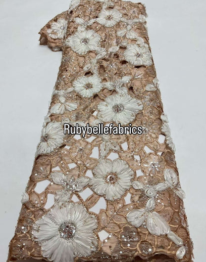 Kirtlle High Quality Handcut Floral Fabric