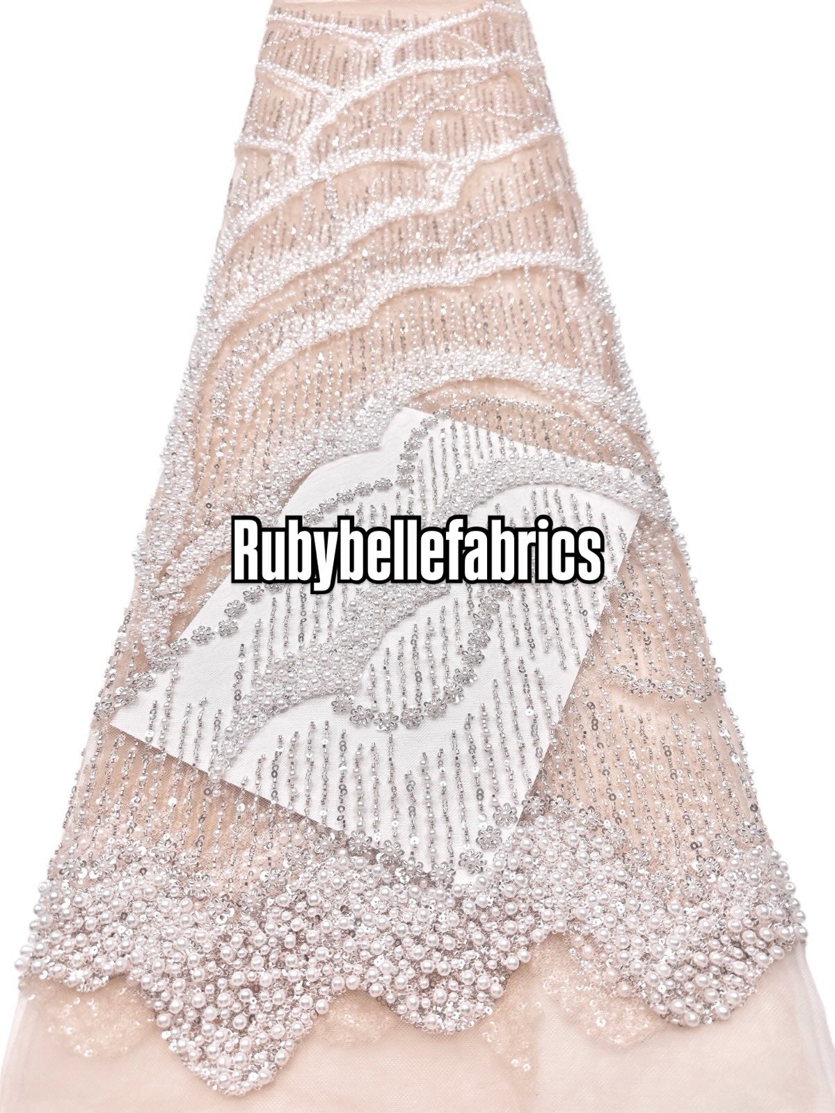 Cilia High Quality Beaded Fabric