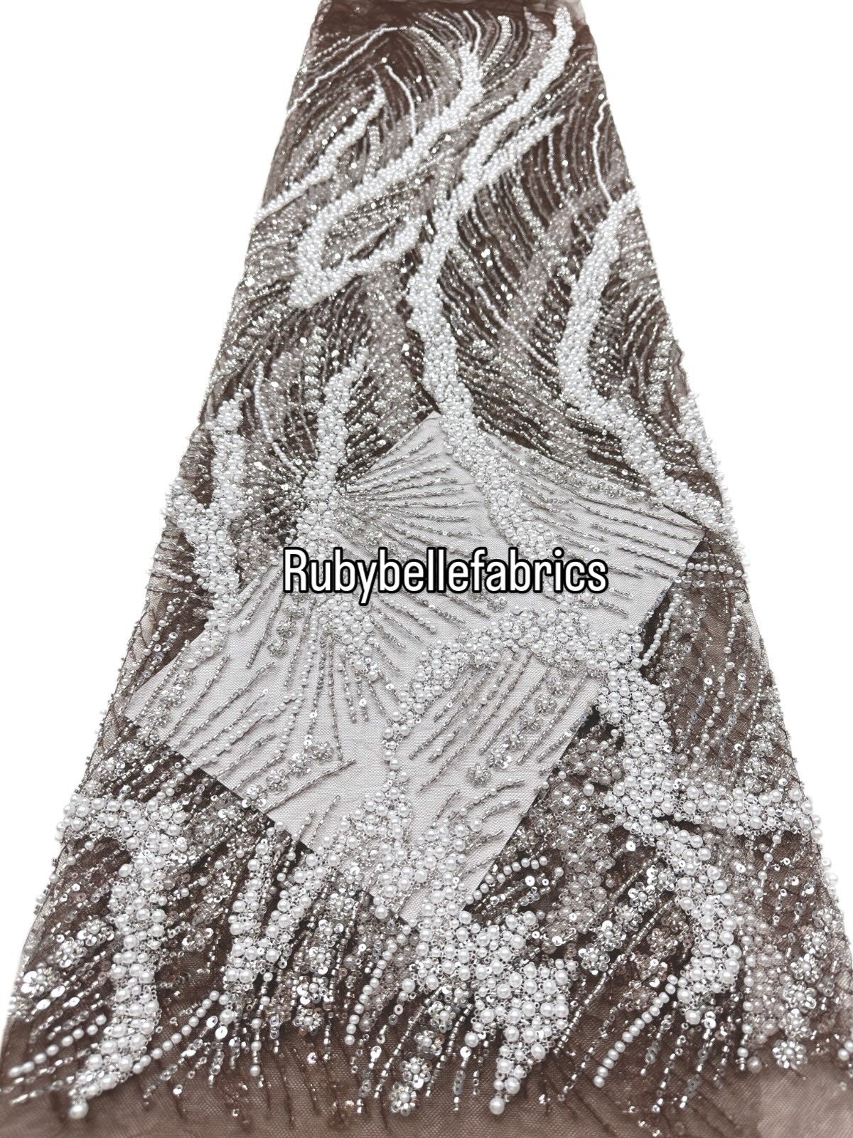 Axim High Quality Beaded Fabric