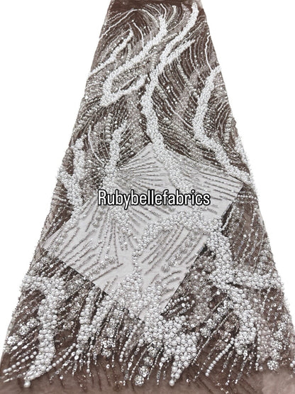 Axim High Quality Beaded Fabric