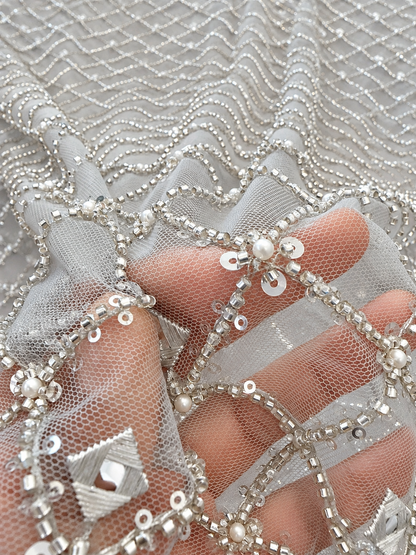 Luxia Luxury Fabric - Grey