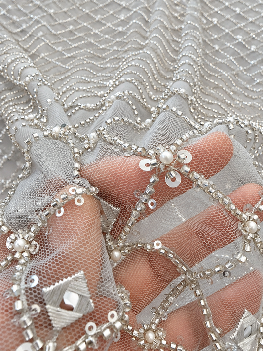 Luxia Luxury Fabric - Grey