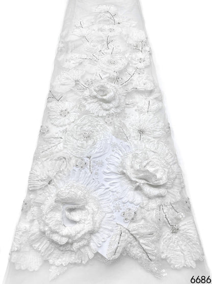 Arstone 3D Luxury Beaded Fabric