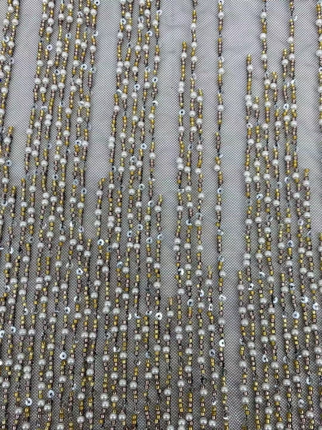 Egar Beaded Luxury Fabric