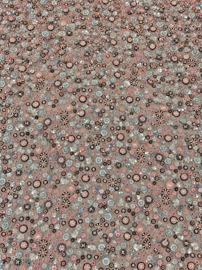 Mezalee Luxury Handmade Fabric - White