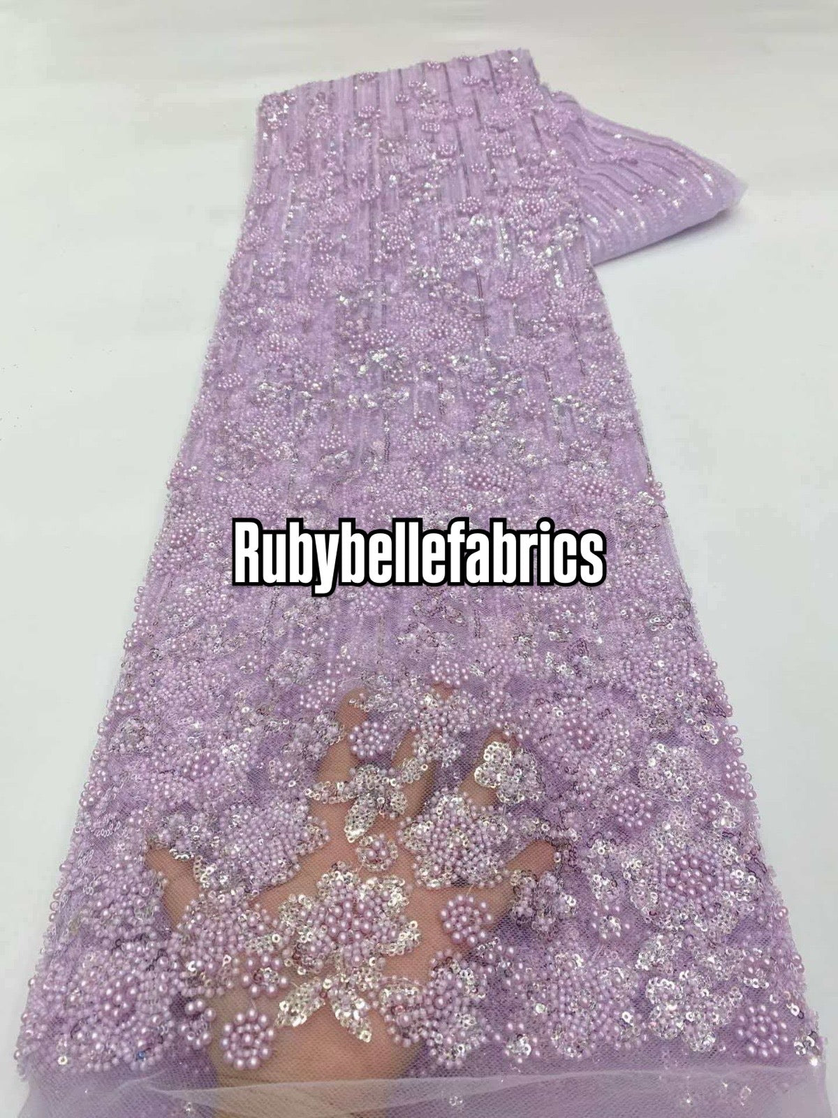 Uatic Sequin Beaded Fabric