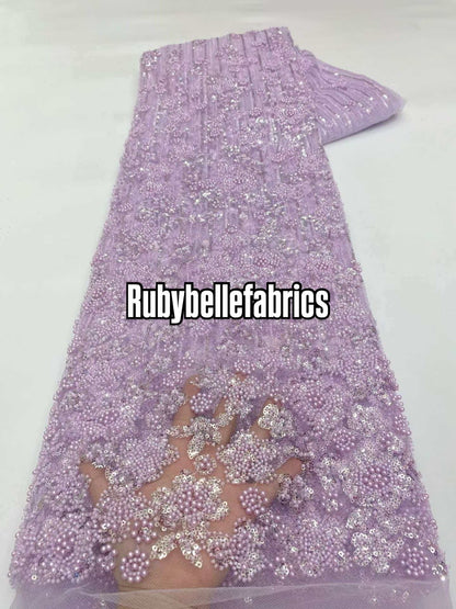 Uatic Sequin Beaded Fabric