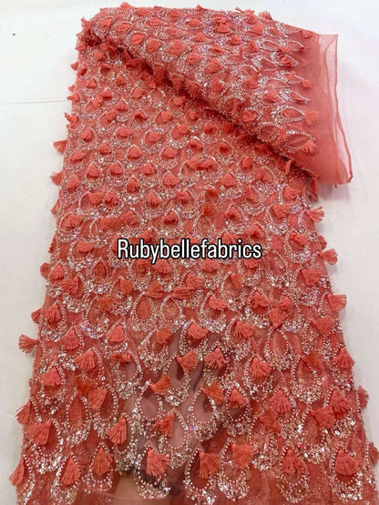 Rune 3D Deluxe Velvet Fabric