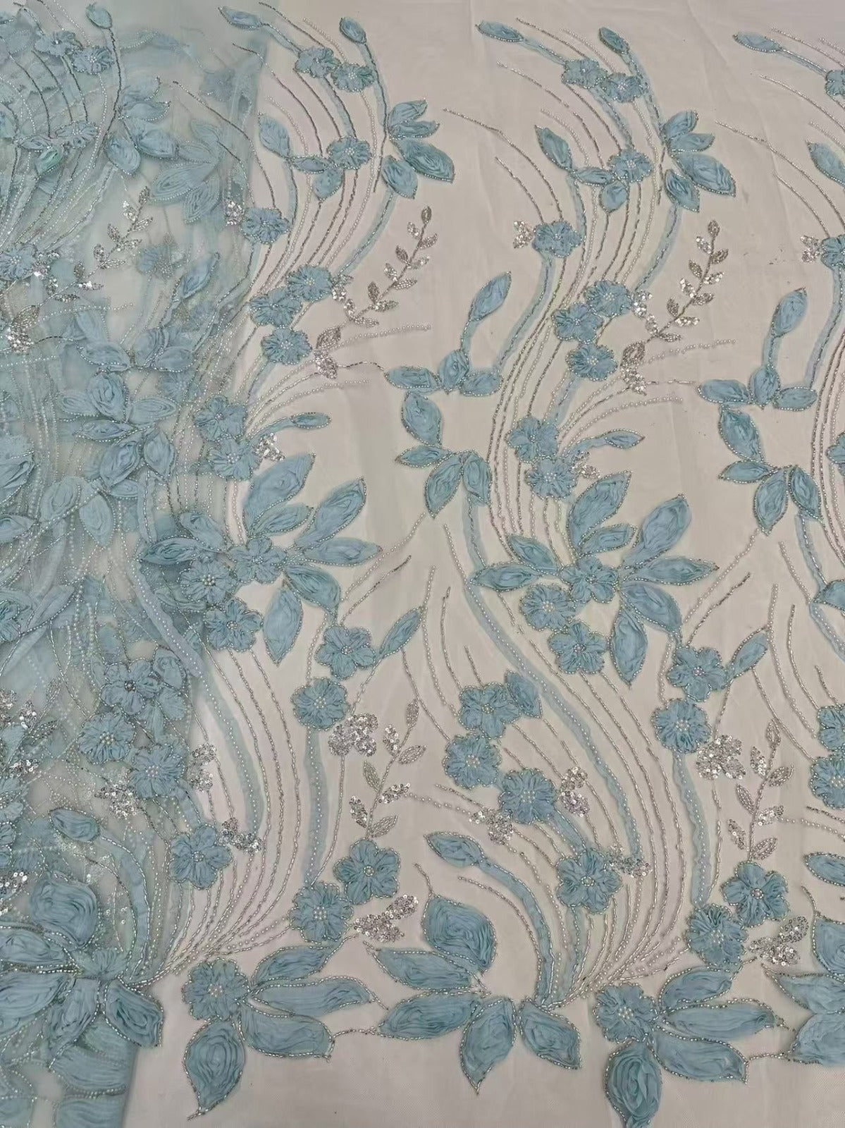 Mexolle Floral 3D Luxury Fabric