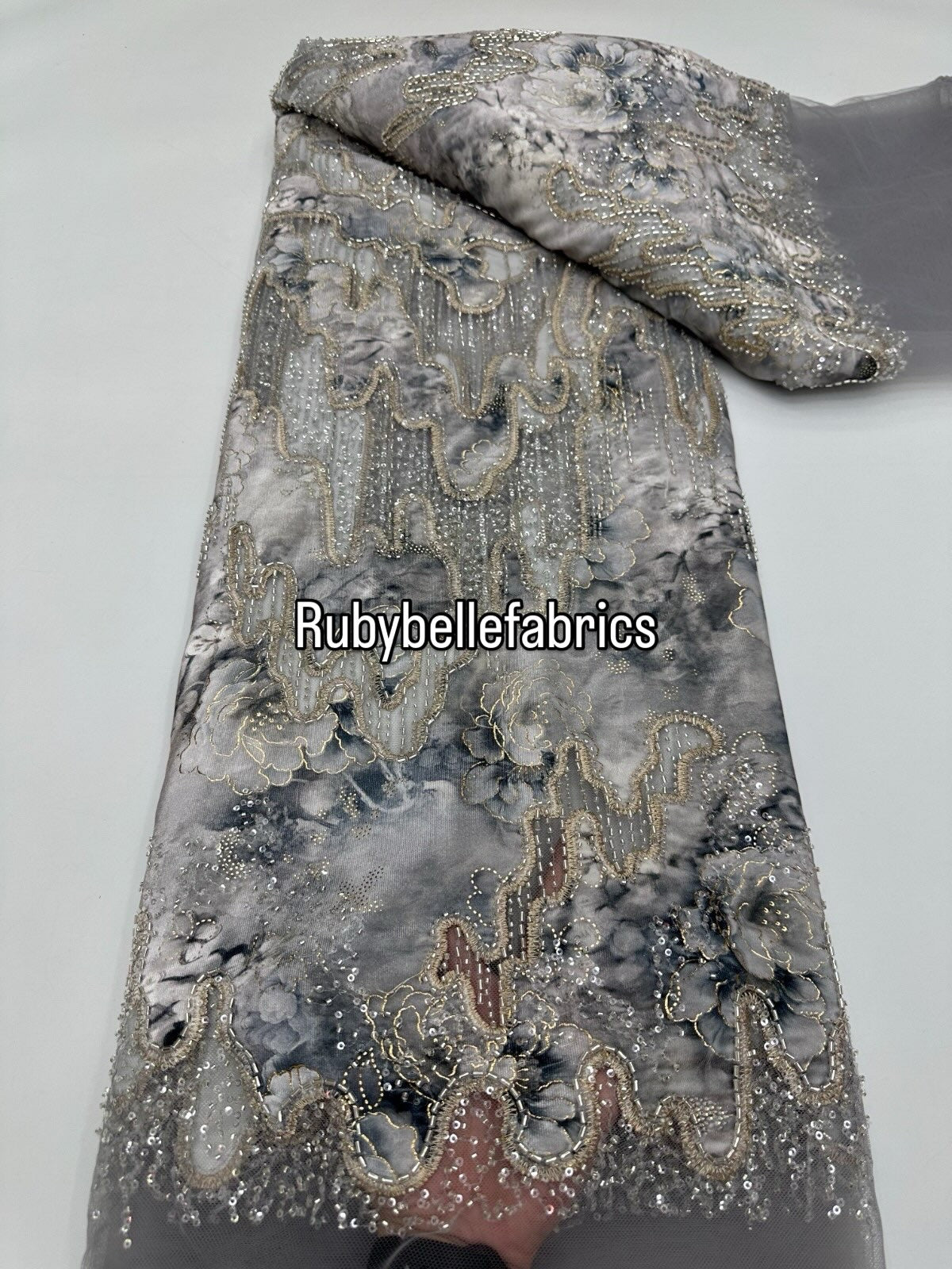 Azia High Quality Multi Floral Fabric