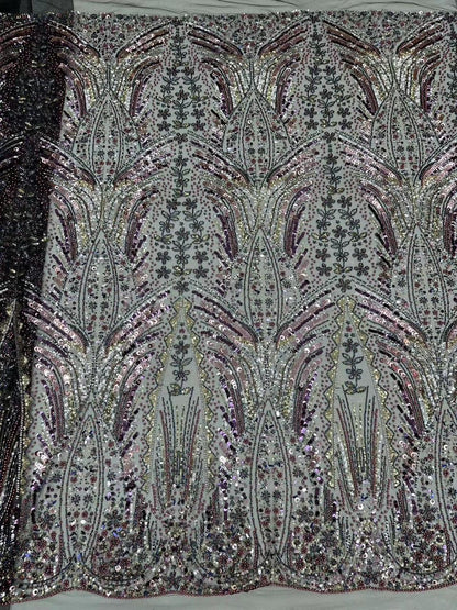 Onutte Beaded Sequin Fabric