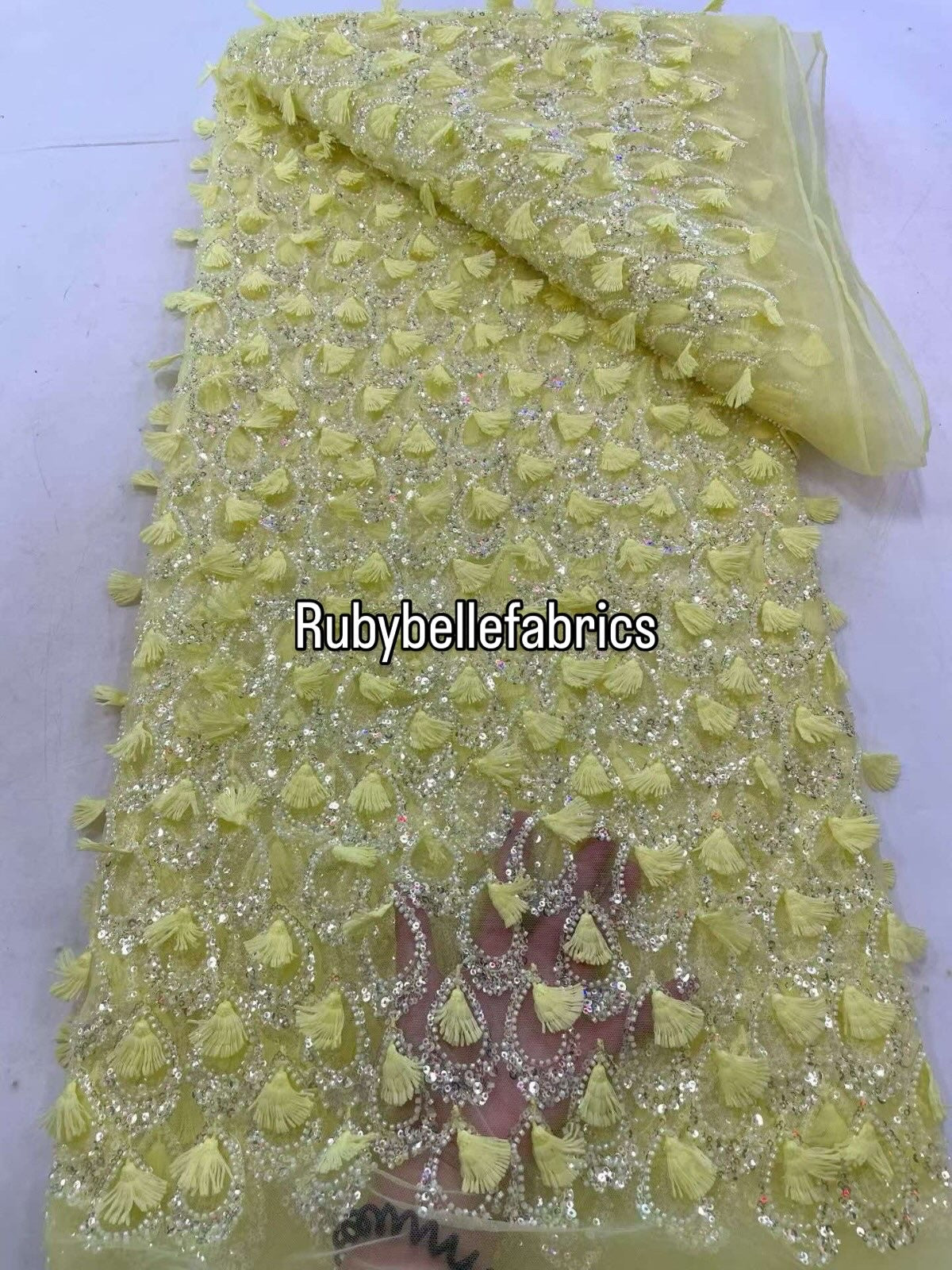 Rune 3D Deluxe Velvet Fabric