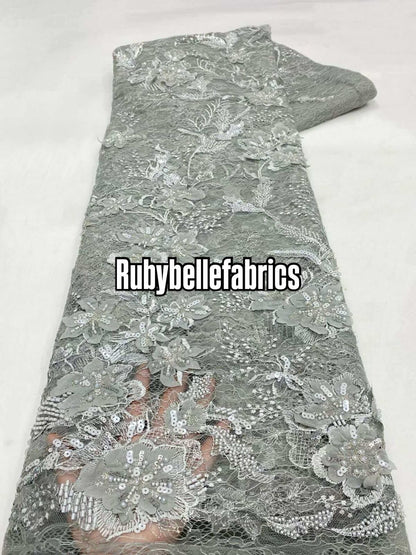 Pirouette High Quality Sheer Tissue Net Lace Fabric