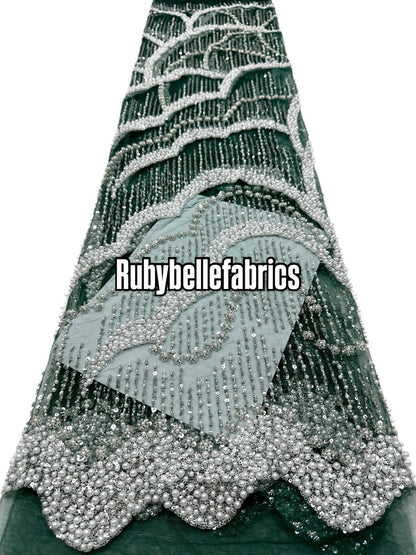 Cilia High Quality Beaded Fabric