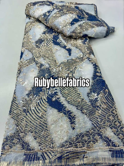 Ohan Quality Embellished Jacquard Brocade Fabric