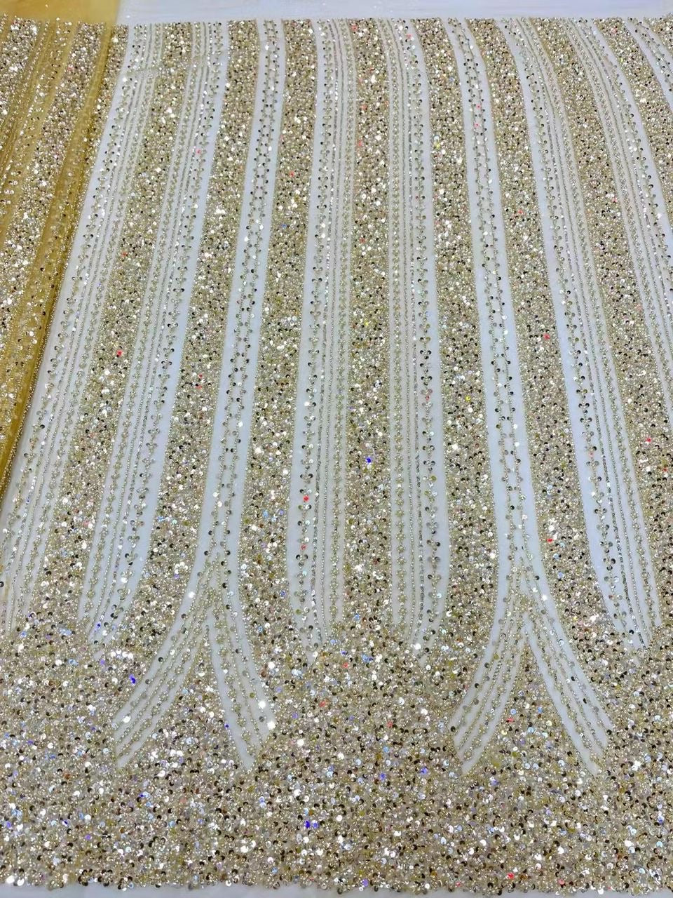 Tiption Luxury Sequin Fabric