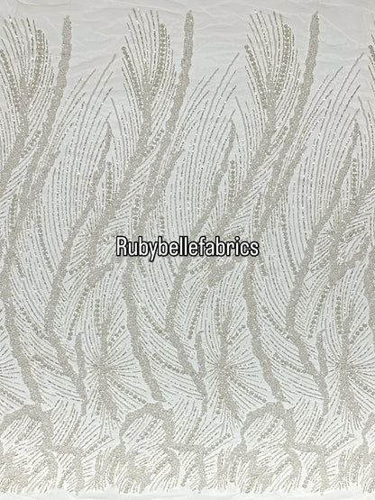 Axim High Quality Beaded Fabric
