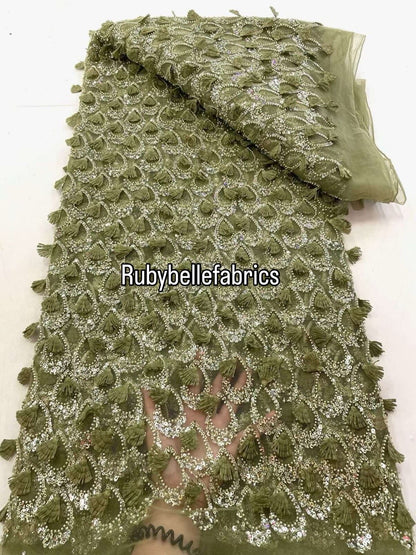 Rune 3D Deluxe Velvet Fabric