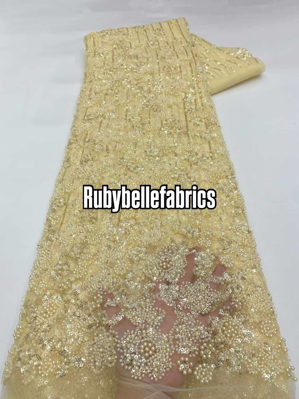Uatic Sequin Beaded Fabric