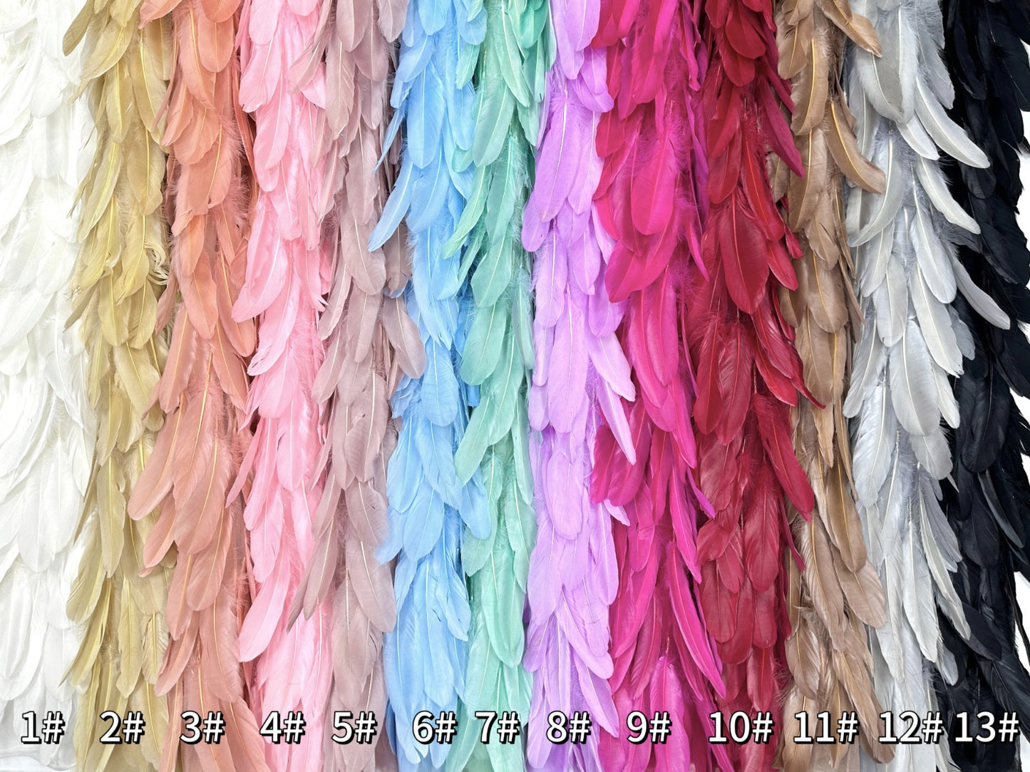 Orida Deluxe Luxury Feather Fabric