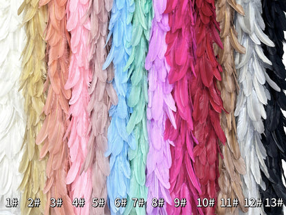 Orida Deluxe Luxury Feather Fabric