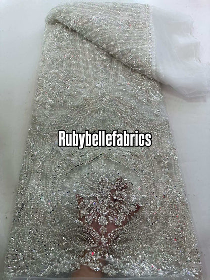 Attle Luxury Beaded Fabric