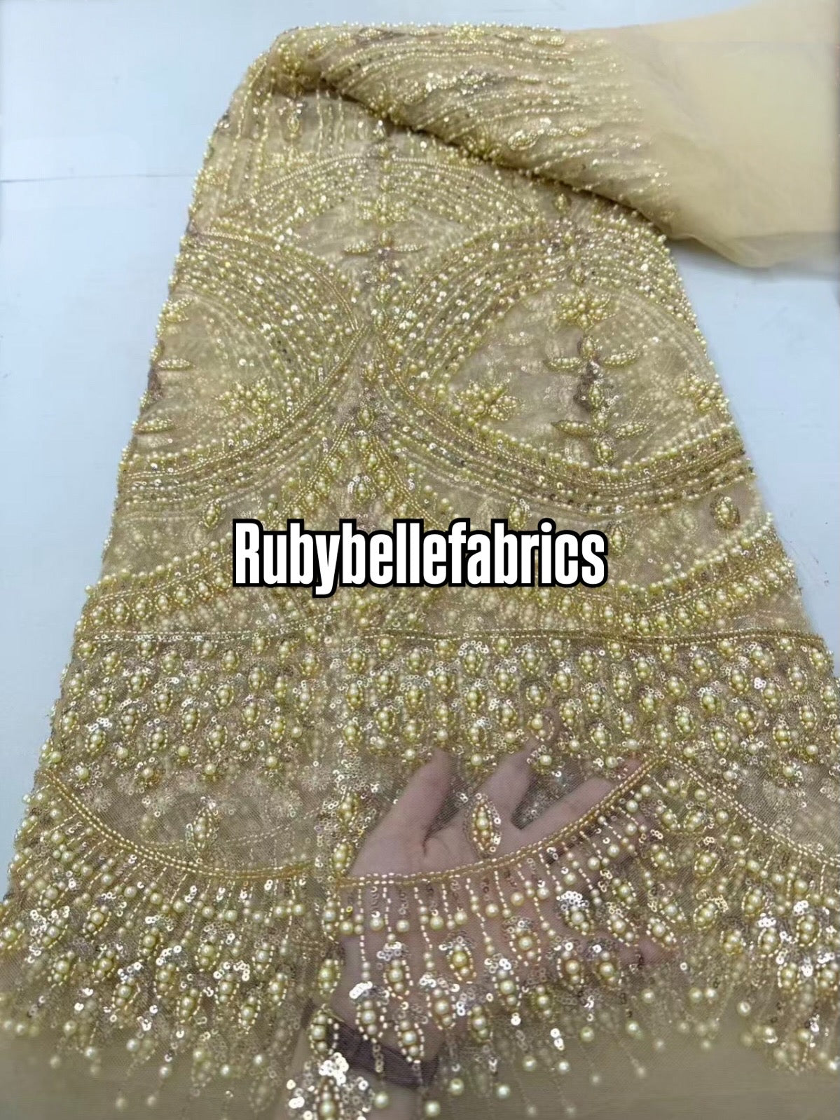 Dorex Beaded Luxury Fabric