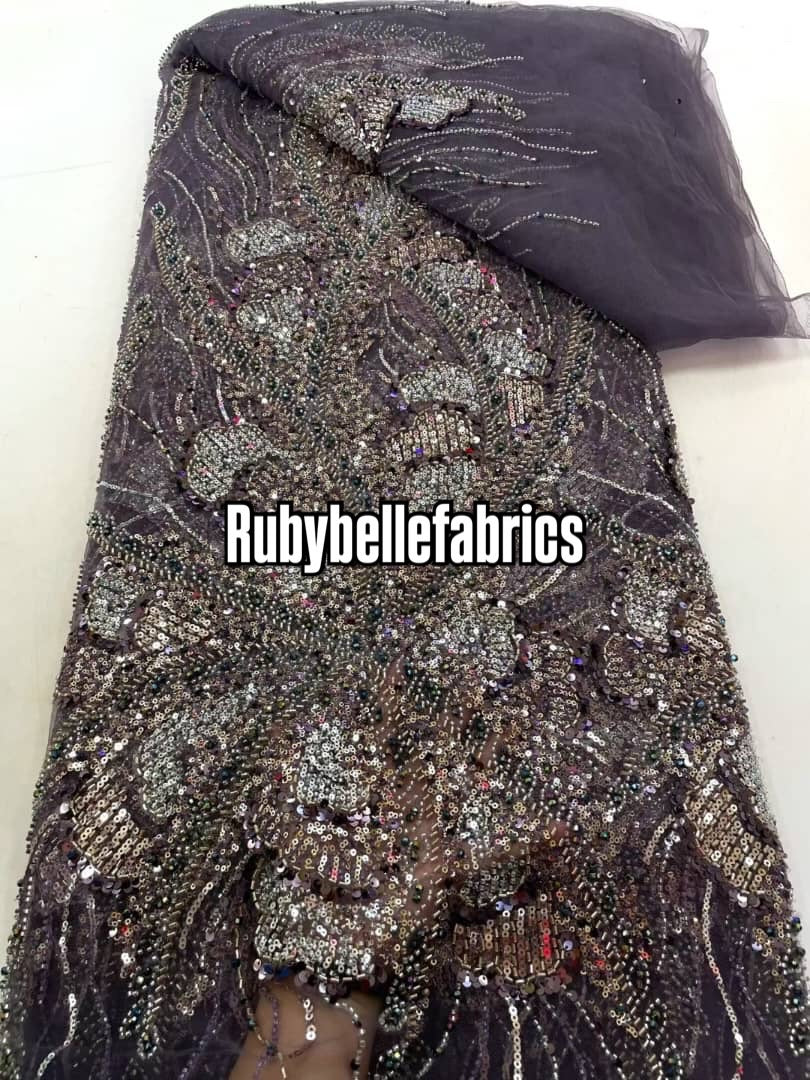 Rituon Quality Beaded Fabric