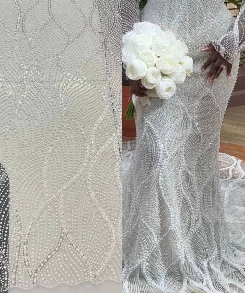 Hadlie Luxury Handmade Bridal Wedding Fabric