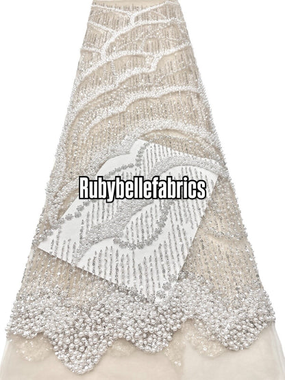Cilia High Quality Beaded Fabric