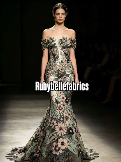Aprise High Quality Floral Fabric