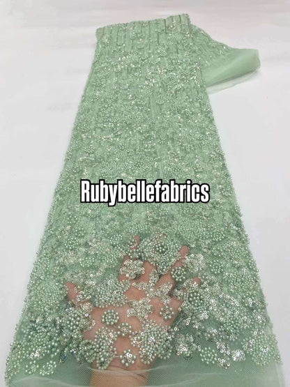 Uatic Sequin Beaded Fabric