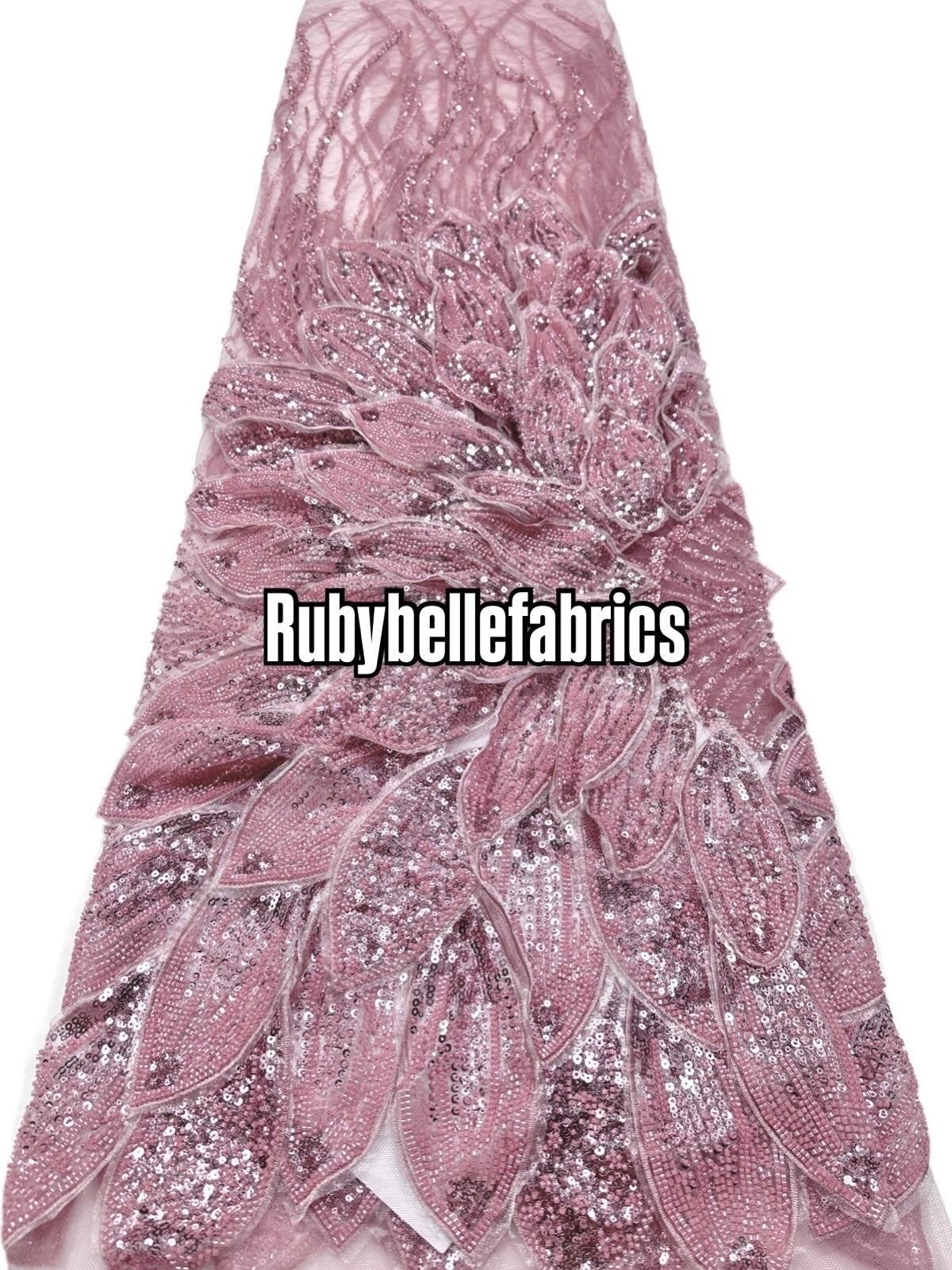 Ames 3D Deluxe Luxury Beaded Fabric