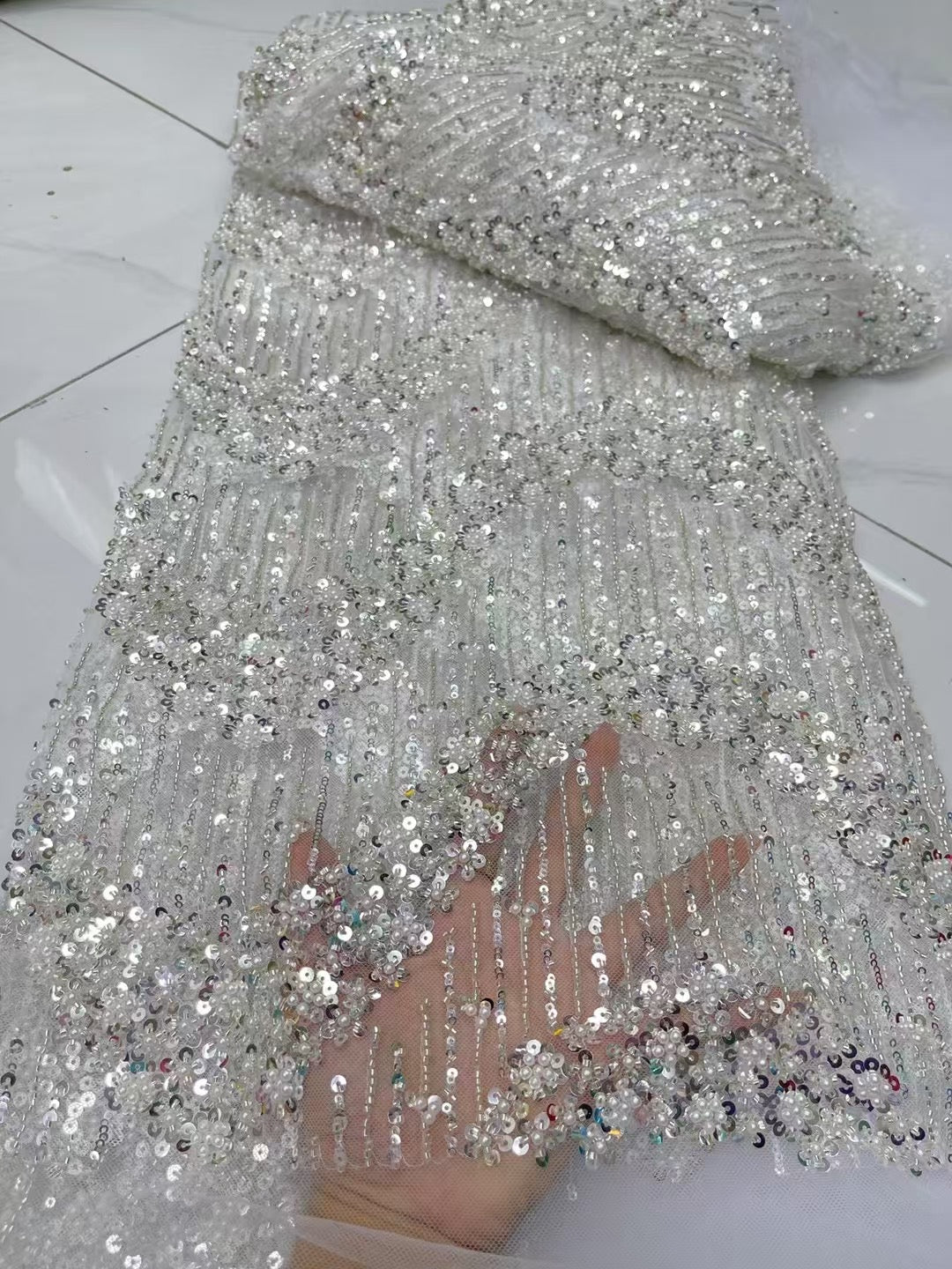 Yota Luxury Sequin Fabric - More Colors