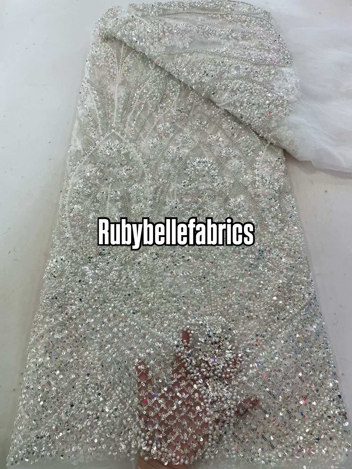 Ranola Beaded Sequin Fabric