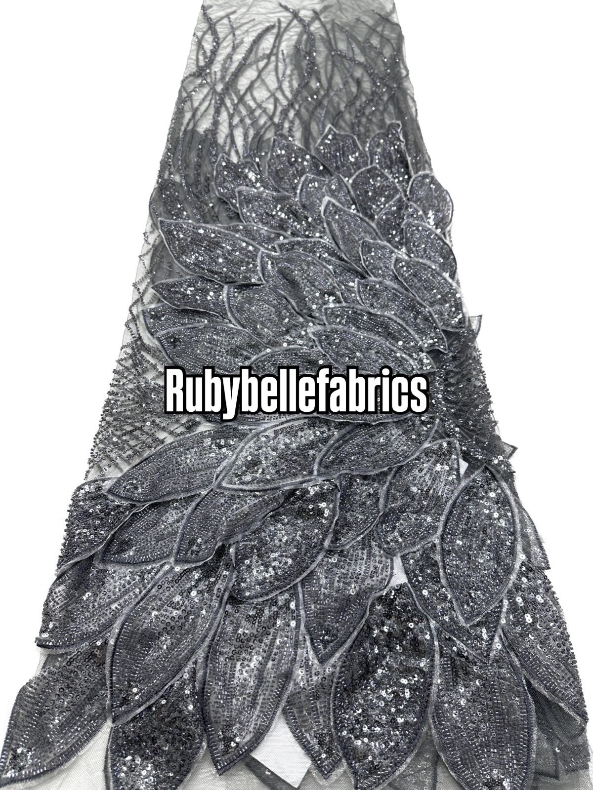 Ames 3D Deluxe Luxury Beaded Fabric