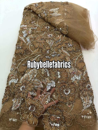 Enron Floral Petal Luxury Fabric