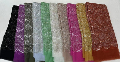 Alta Luxury Beaded Fabric - More Color