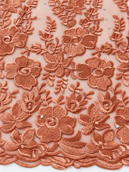 Hort Tulle Fabric - Peach