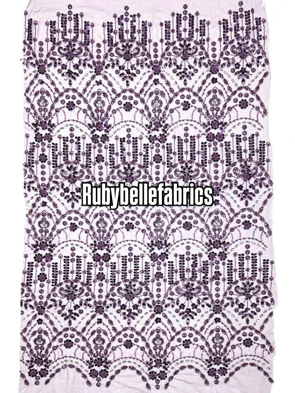 Braxly Quality Beaded Stone Fabric