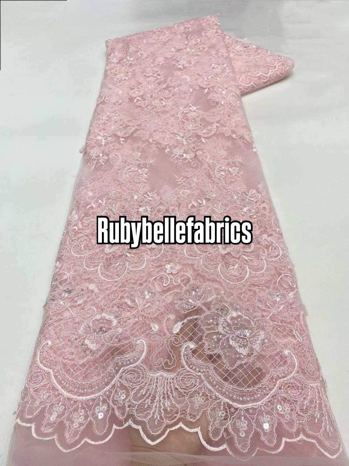 Anella Ornate Floral Motif Fabric