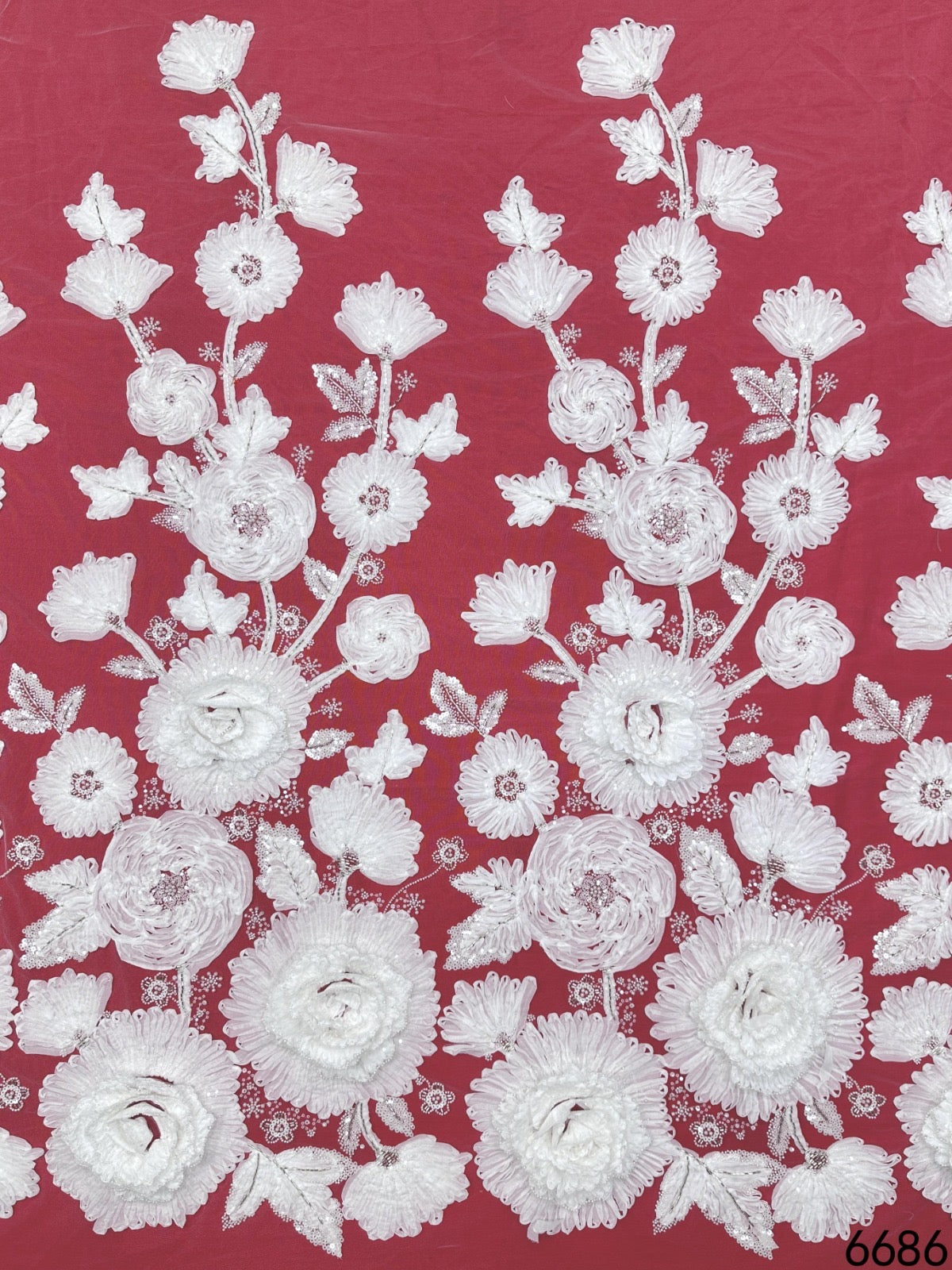 Arstone 3D Luxury Beaded Fabric