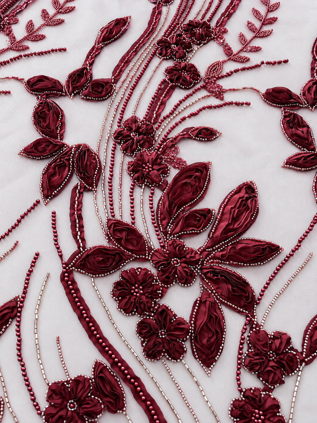 Mexolle Floral 3D Luxury Fabric