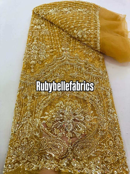 Attle Luxury Beaded Fabric