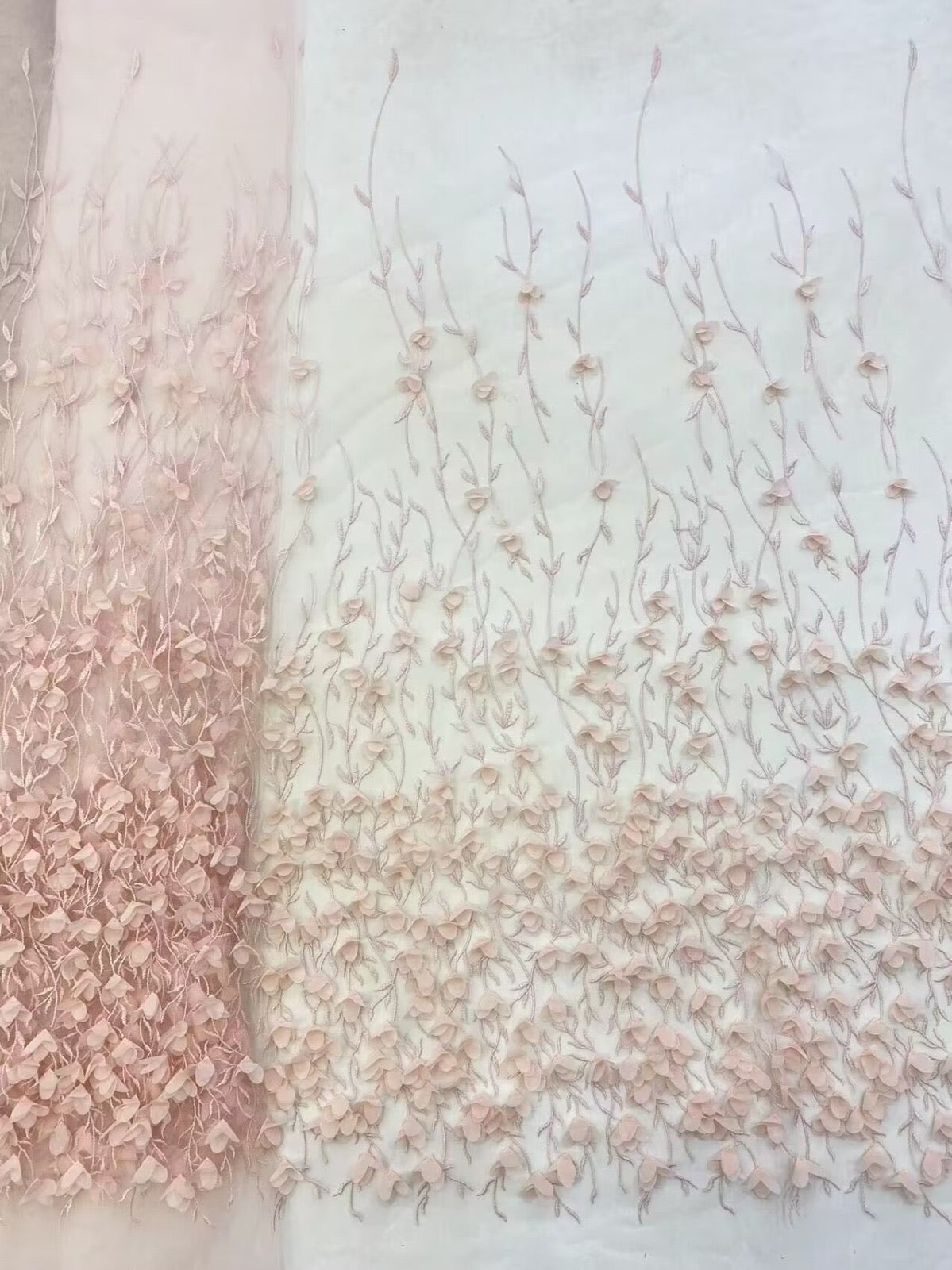 Minette Floral 3D Fabric - More Colors