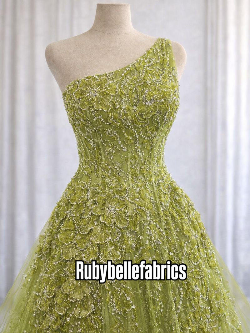Sirelle Beaded Sequin Lace Fabric