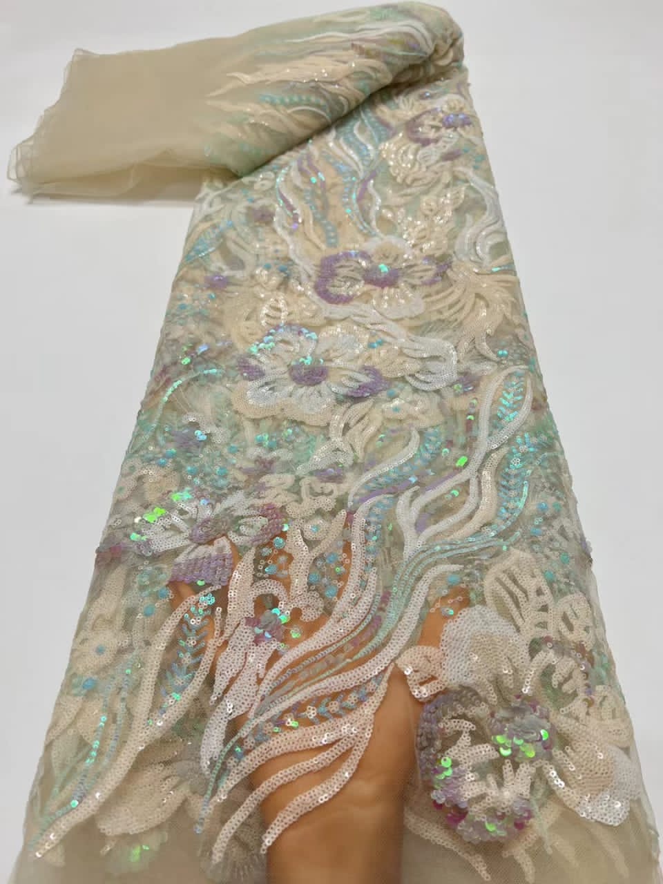 Zeshan Sequin Fabric